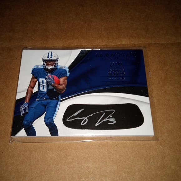 Corey Davis x2 Immaculate/#7 pick 1st round 2017!! - Picture 2 of 12